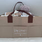 Personalised Changing Caddy - Beige