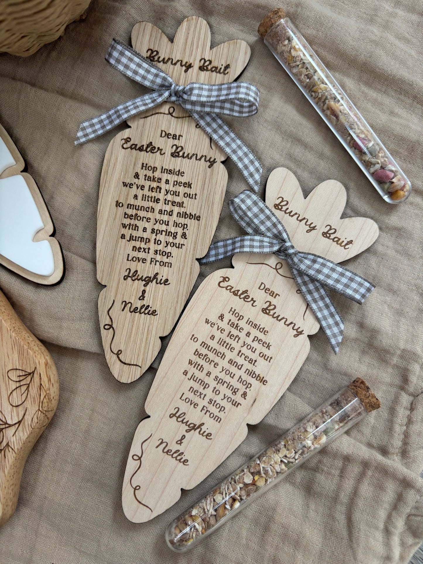 Magic Bunny Bait Personalised Carrot