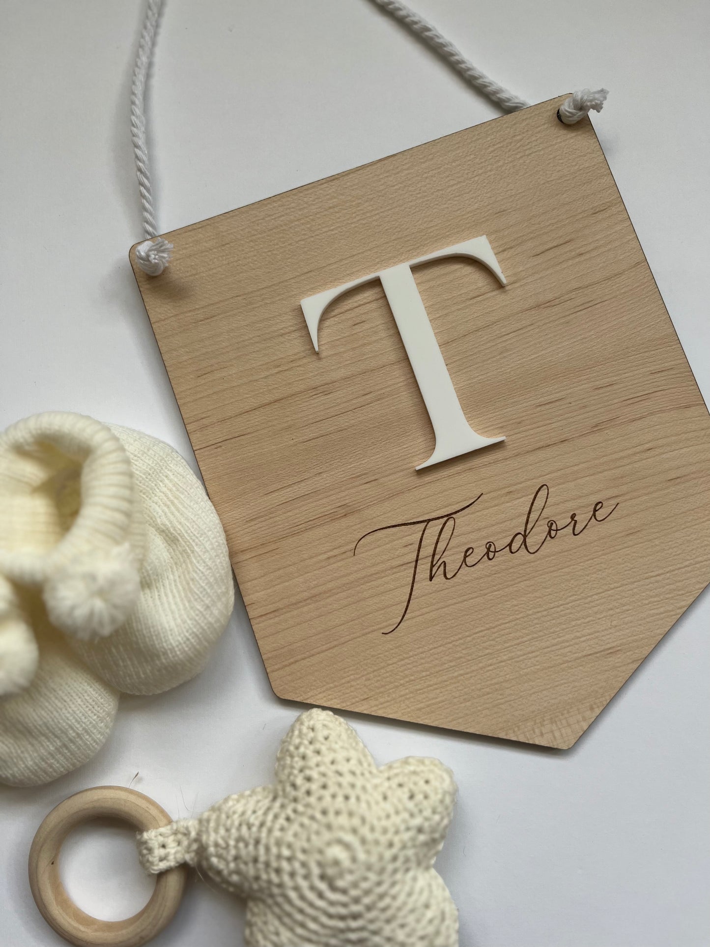 Personalised Name Nursery Plaque