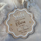 Santa Stop Here Personalised Plaque