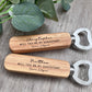 Personalised Godparent Proposal Gift Engraved  Bottle opener