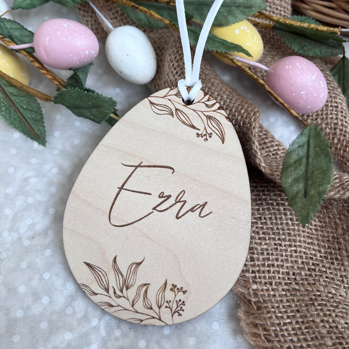 Personalised Easter Egg Tags