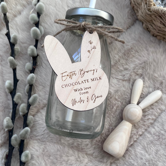 Personalised Easter Bunny’s Milk Bottle