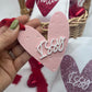 Valentines Heart Tags