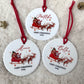 Santa Sleigh Bauble 2024