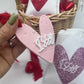 Valentines Heart Tags