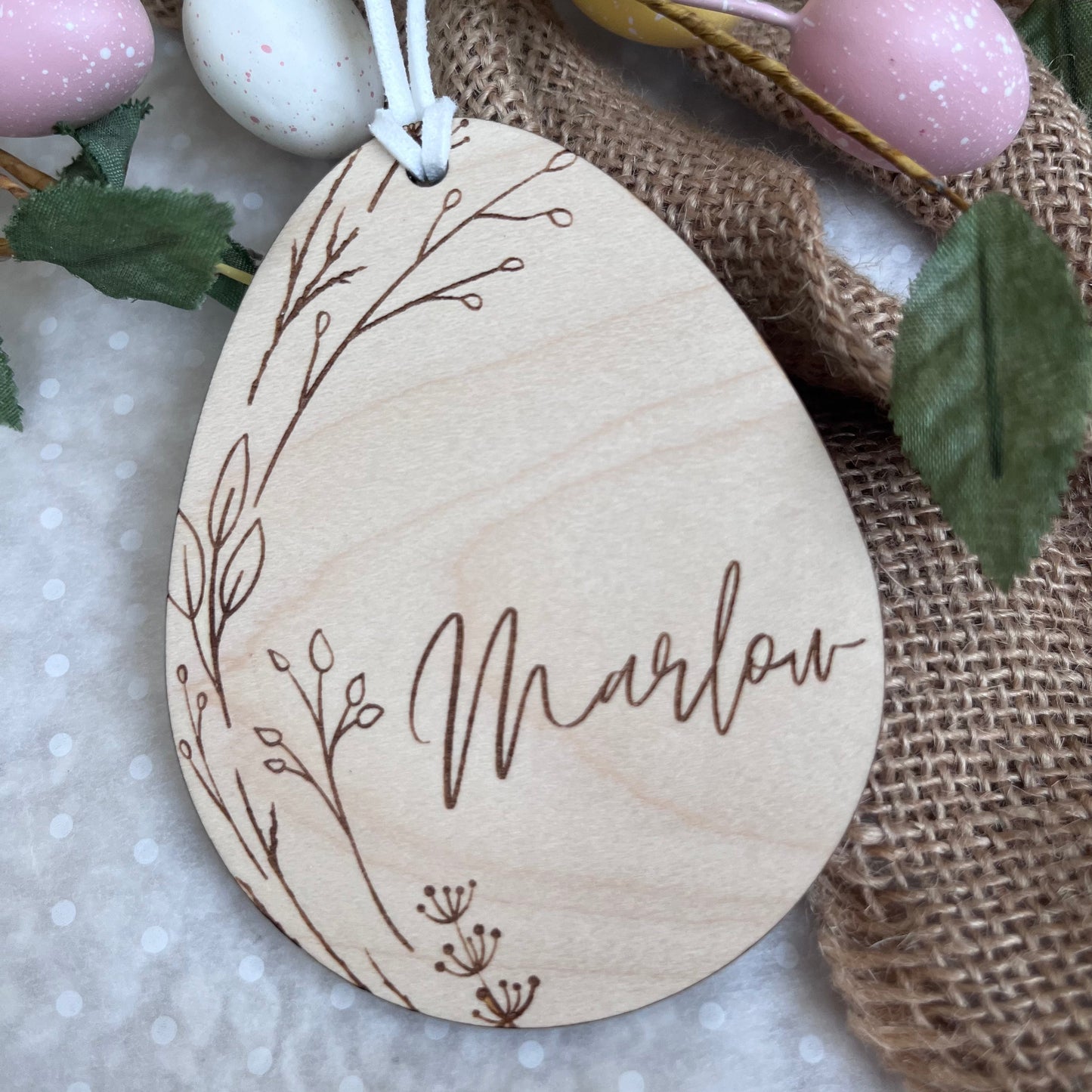 Personalised Easter Egg Tags