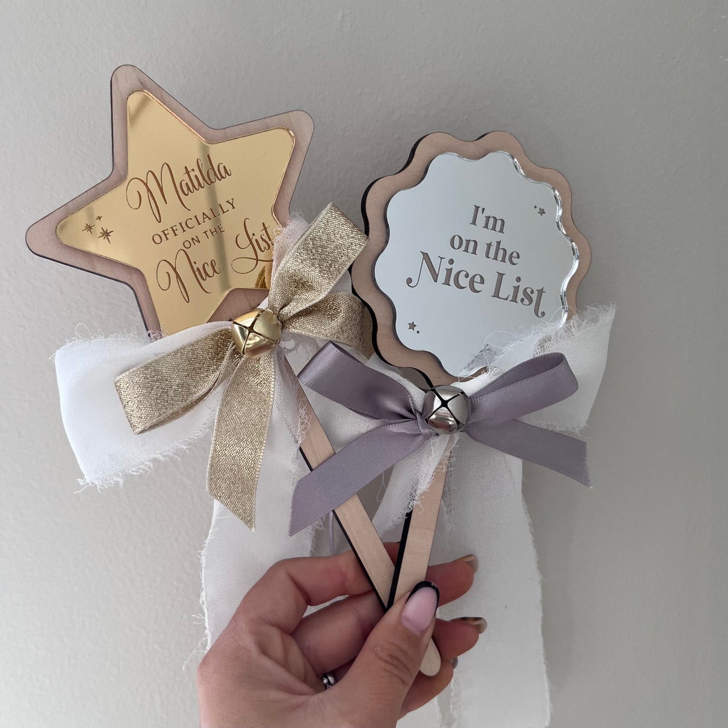 Personalised Nice List Wand
