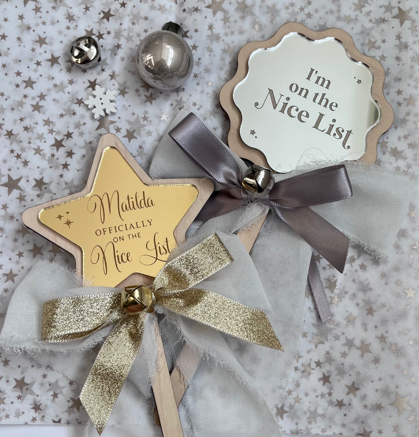 Personalised Nice List Wand