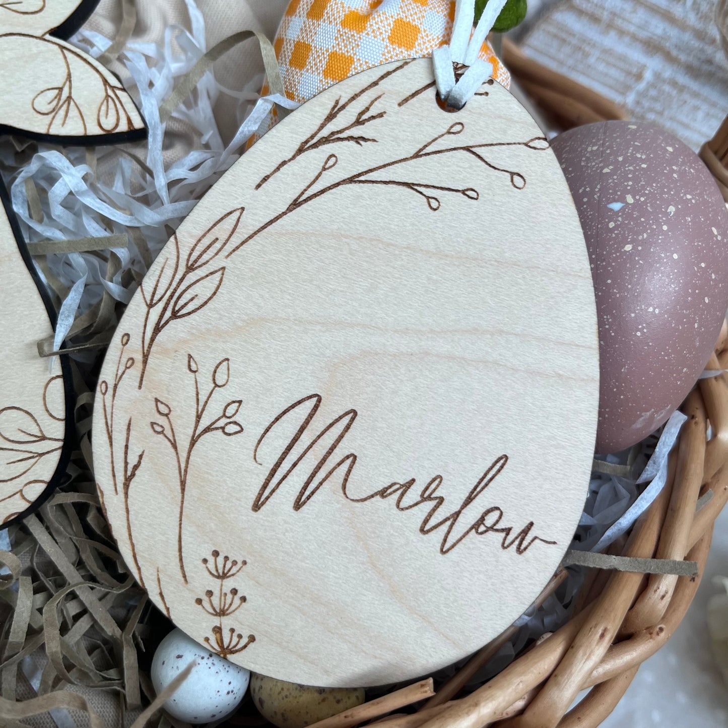 Personalised Easter Egg Tags