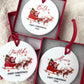 Santa Sleigh Bauble 2024
