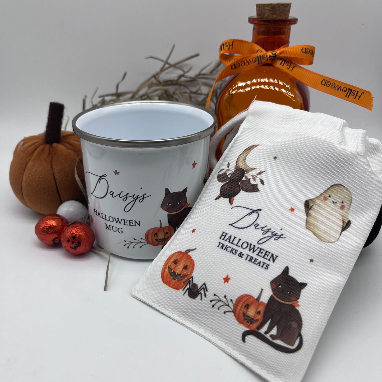 Halloween Mug & Treat bag