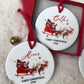 Santa Sleigh Bauble 2024