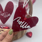 Valentines Heart Tags