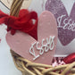 Valentines Heart Tags