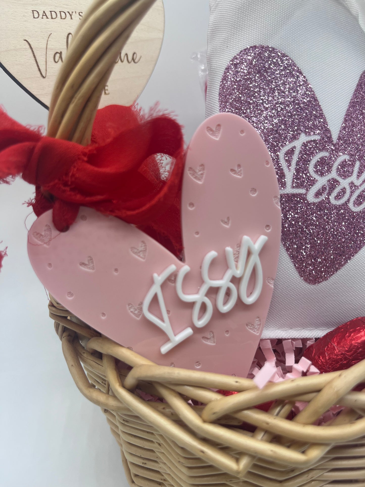 Valentines Heart Tags