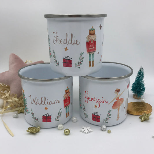 Personalised Nutcracker Mug & Treat Bag