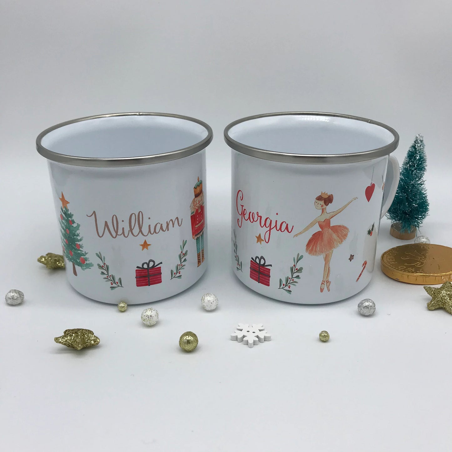 Personalised Nutcracker Mug & Treat Bag