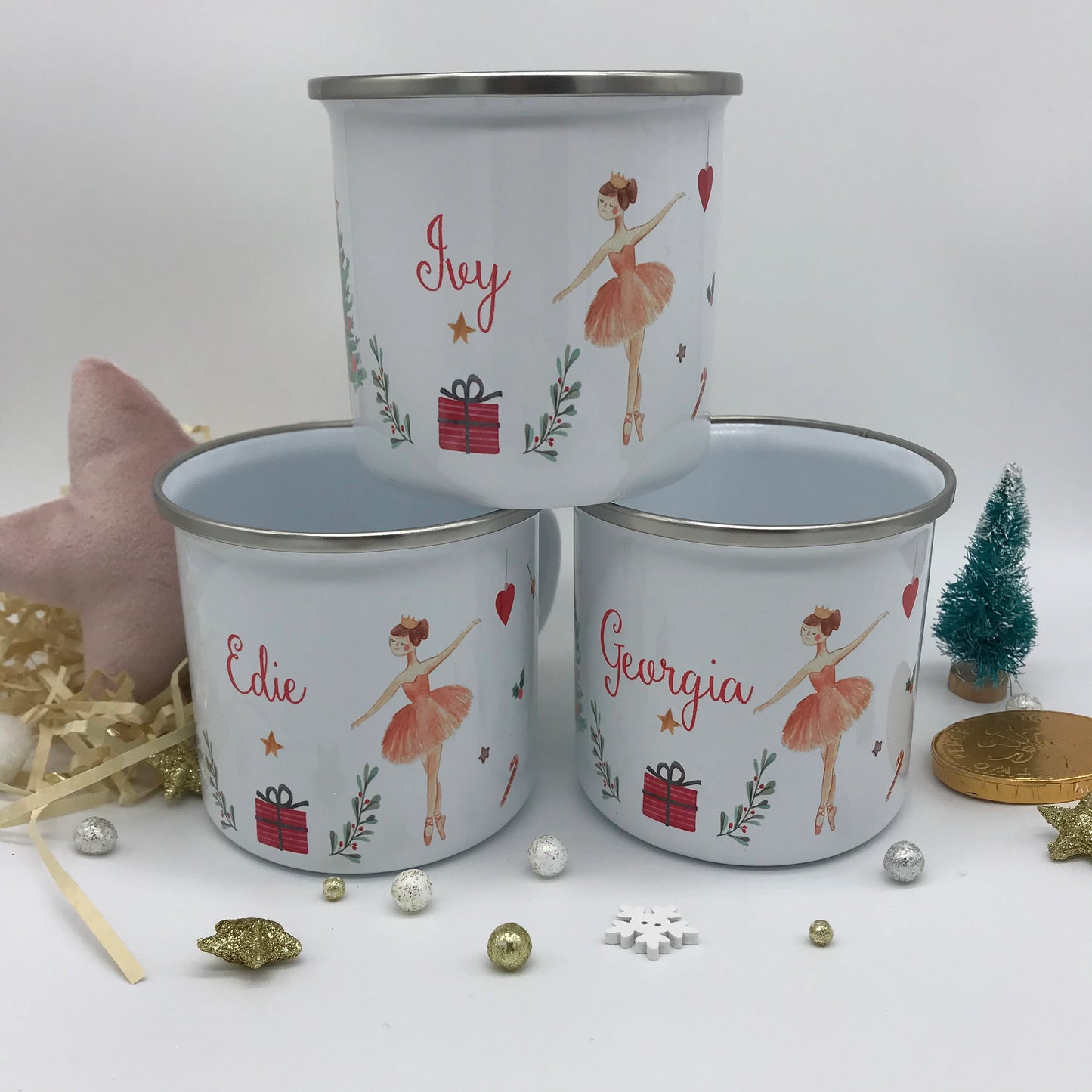 Personalised Nutcracker Mug & Treat Bag