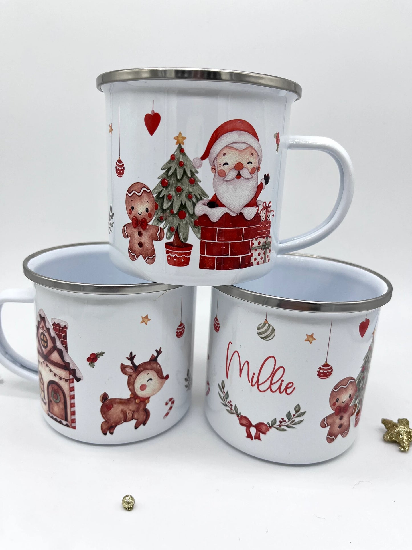 Personalised Gingerbread Mug & Treat Bag