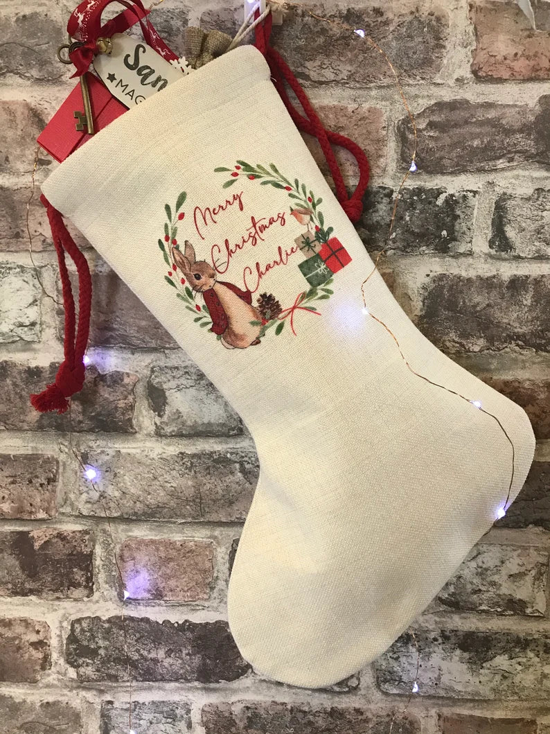 Personalised Bunny Stocking