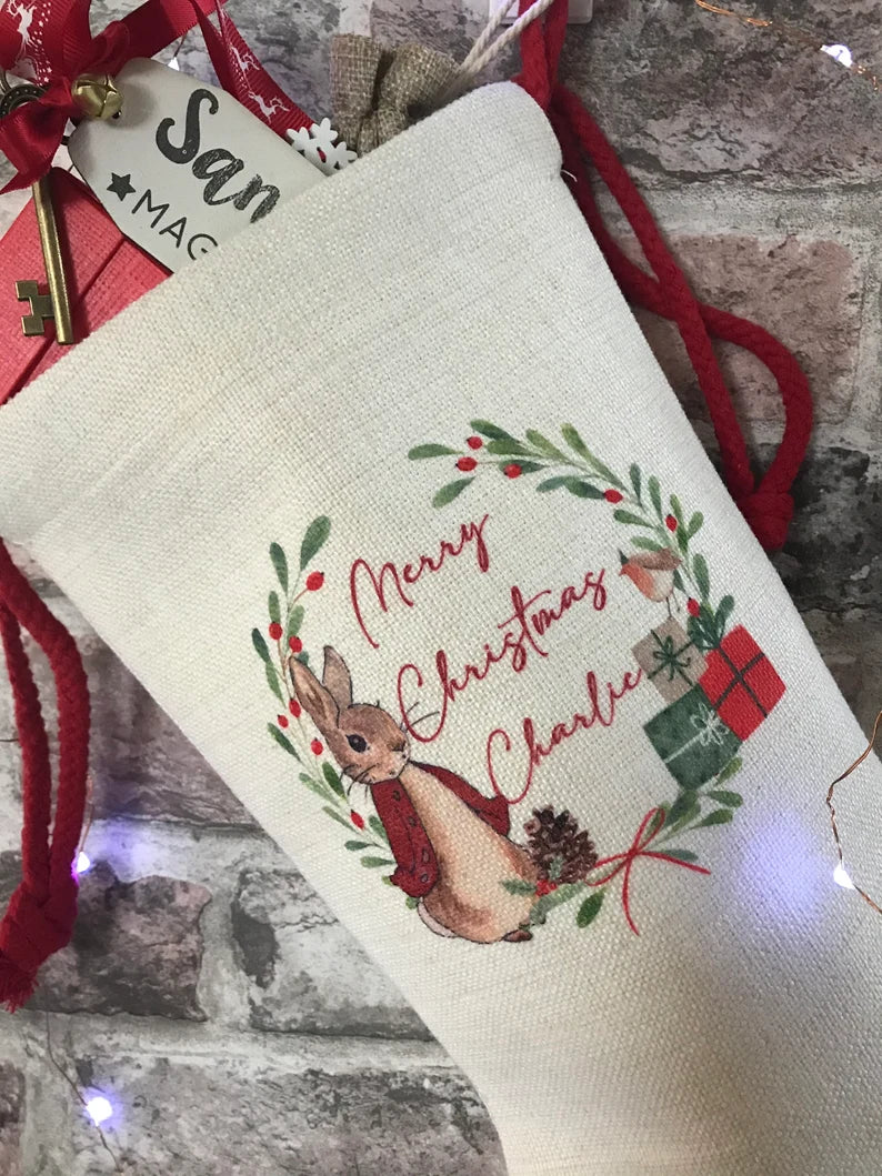 Personalised Bunny Stocking