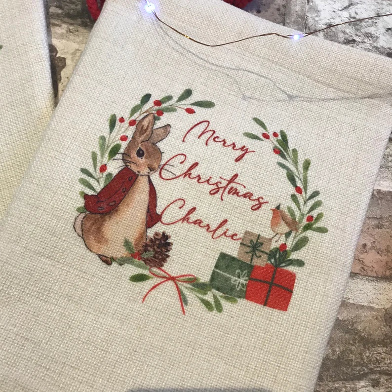 Personalised Bunny Stocking