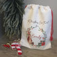 Red Bunny Christmas Sack