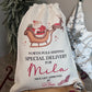 Personalised Christmas Santa Sack