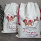 Personalised Christmas Santa Sack