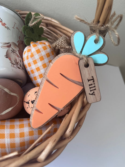 Easter Carrot Tags