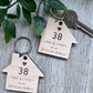 Personalised House Warming Keyring