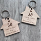 Personalised House Warming Keyring