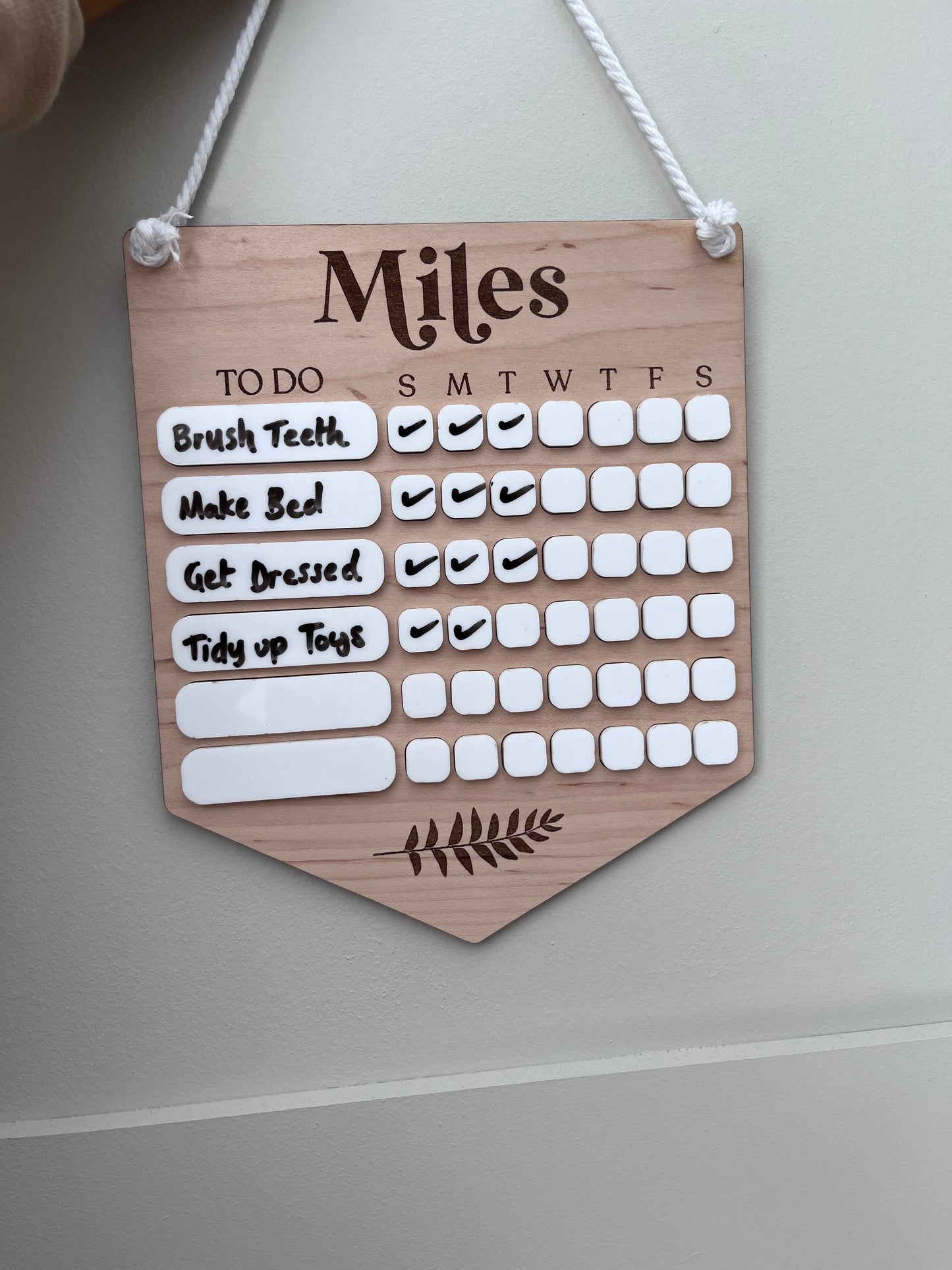 Personalised To Do List Plaques