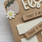 Personalised First Day of School Board - Strawberry Rectangle