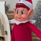 Personalised Magic Elf Door Christmas Shelf Sitter