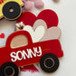 Personalised Love Truck Tag