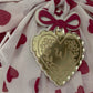Gold Locket Heart Tag