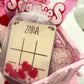 Personalised Valentines Tic Tac Toe