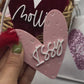 Valentines Heart Tags