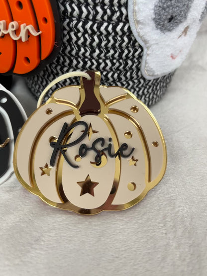 Personalised Magic Pumpkin Tag