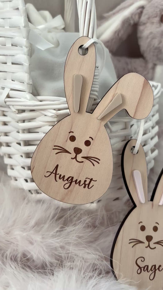 Personalised Easter Bunny Tags