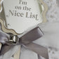 Personalised Nice List Wand