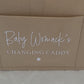 Personalised Changing Caddy - Beige