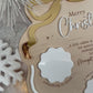 Santa’s Christmas Eve Treat Wavy Bow Board