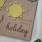 Holiday Countdown Plaque