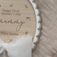 First Mother’s Day Personalised Plaque - Our 1st Mother’s Day Photo Prop Wooden Sign