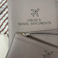 Luxury Personalised Travel Organiser - Plane