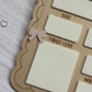 Personalised First Day of School Board - Bows