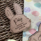 Personalised Easter Bunny Badges